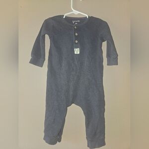 Mac & Moon Navy Kids Footie